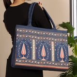Canvas Bag – Blue Folk