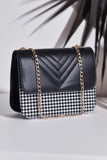 Shoulder Bag ChevronFlap - Black