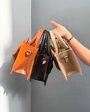 HandBag Gloss Bow Beige