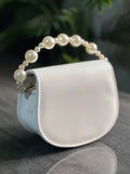 - Handbag Midnight Pearl Charm - White