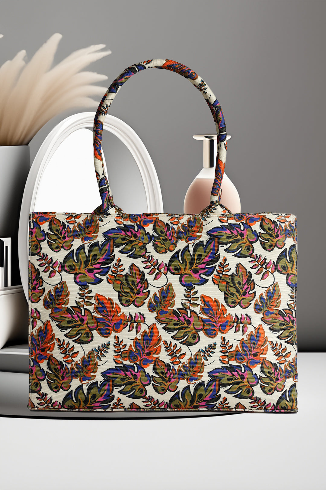 Buy Canvas Tote Bags Golden Leaf in Pakistan