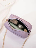 Urban Chic Crossbody Bag - Lilac