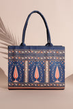 Canvas Bag – Blue Folk