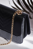 Shoulder Bag ChevronFlap - Black