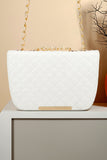 Buy Handbag Quilted Charm - White in Pakistan