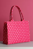 Buy Canvas Tote Bags Hot Pink in Pakistan