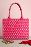 Buy Canvas Tote Bags Hot Pink in Pakistan