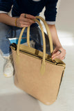 - SwiftZip Tote Bag - Beige