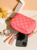 Urban Chic Crossbody Bag - Candy Pink