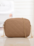 Urban Chic Crossbody Bag - Beige