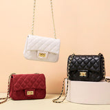 - Quilted DockLock Crossbody Bag ~ Red