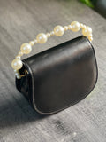 - Handbag Midnight Pearl Charm - Black