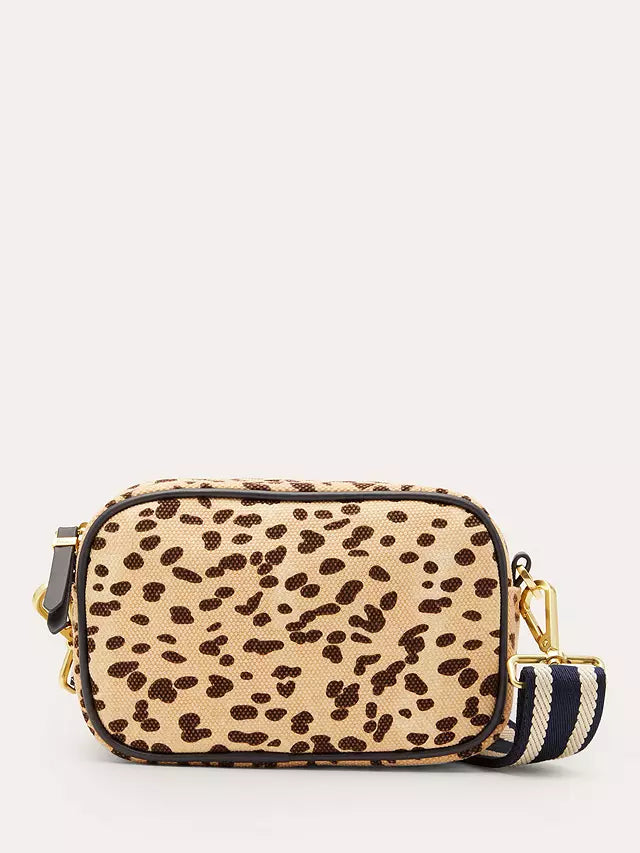 - Cheetah Canvas Crossbody Bags