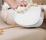 - Handbag Midnight Pearl Charm - White