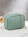Buy - Chevron Charm Crossbody Bag ~Sea mist in Pakistan