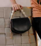 - Handbag Midnight Pearl Charm - Black