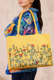 - Canvas Tote Bag Sunbeam Flora