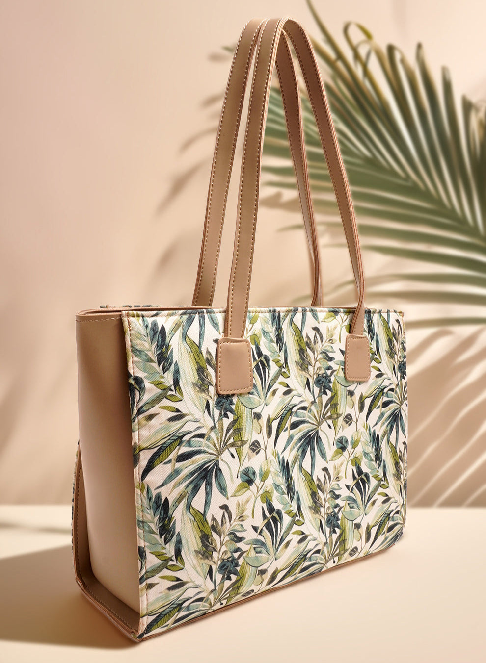 - Forest Charm Side Rexine Canvas Bag