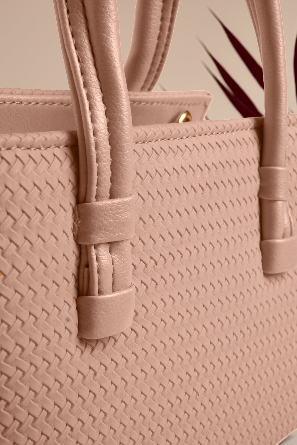 - Handbag HandyZip - Tea Pink