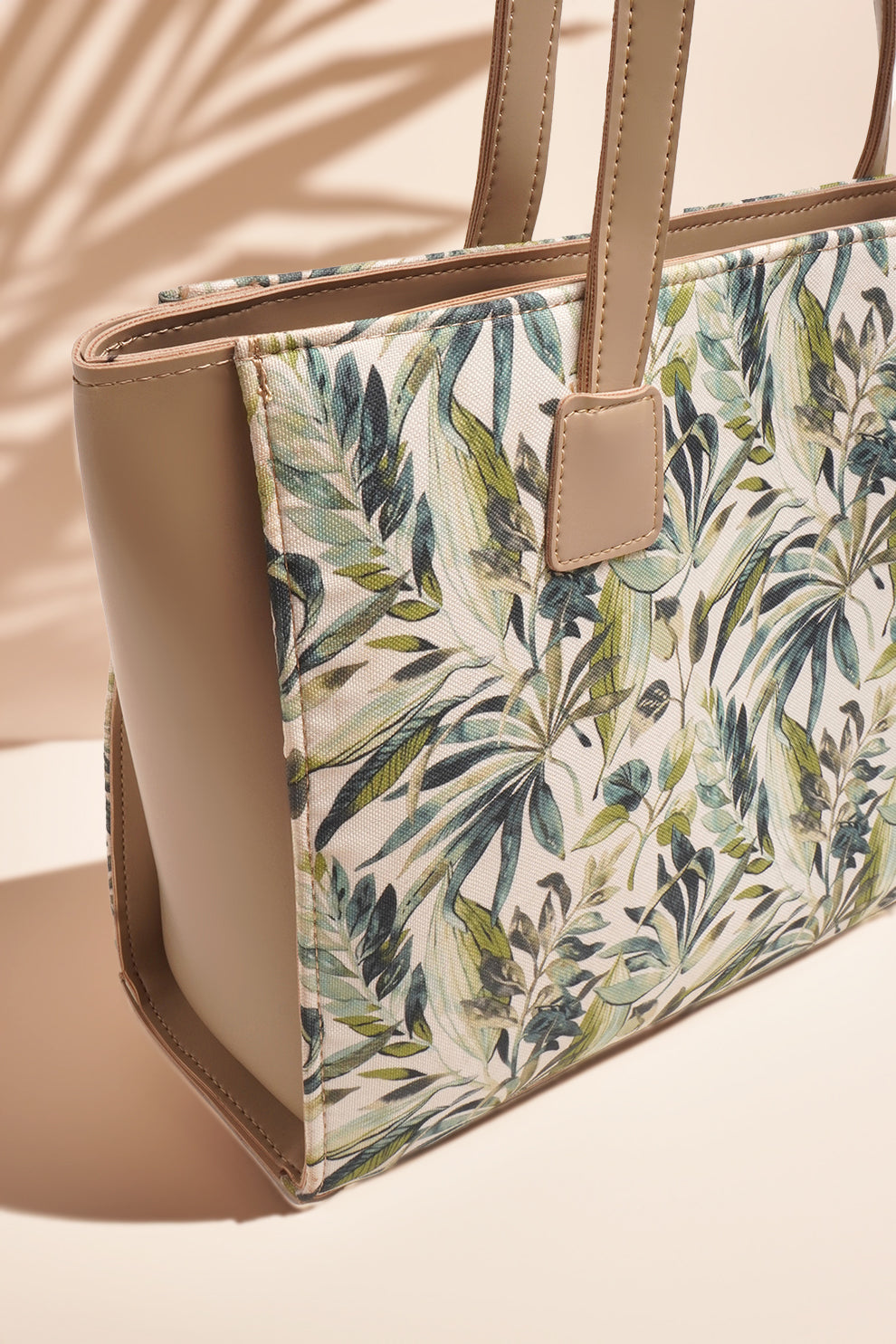 - Forest Charm Side Rexine Canvas Bag
