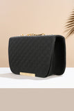 Shoulder Bag Quilted Charm - Black