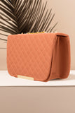 Shoulder Bag  Quilted Charm - Bronze