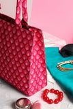 Buy Canvas Tote Bags Hot Pink in Pakistan