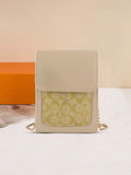 - Coach Fin Crossbody Bag ~ Beige