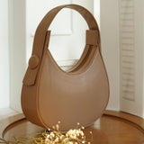 Plain Hobo HandBag - Tea Pink
