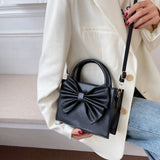 HandBag Gloss Bow Black
