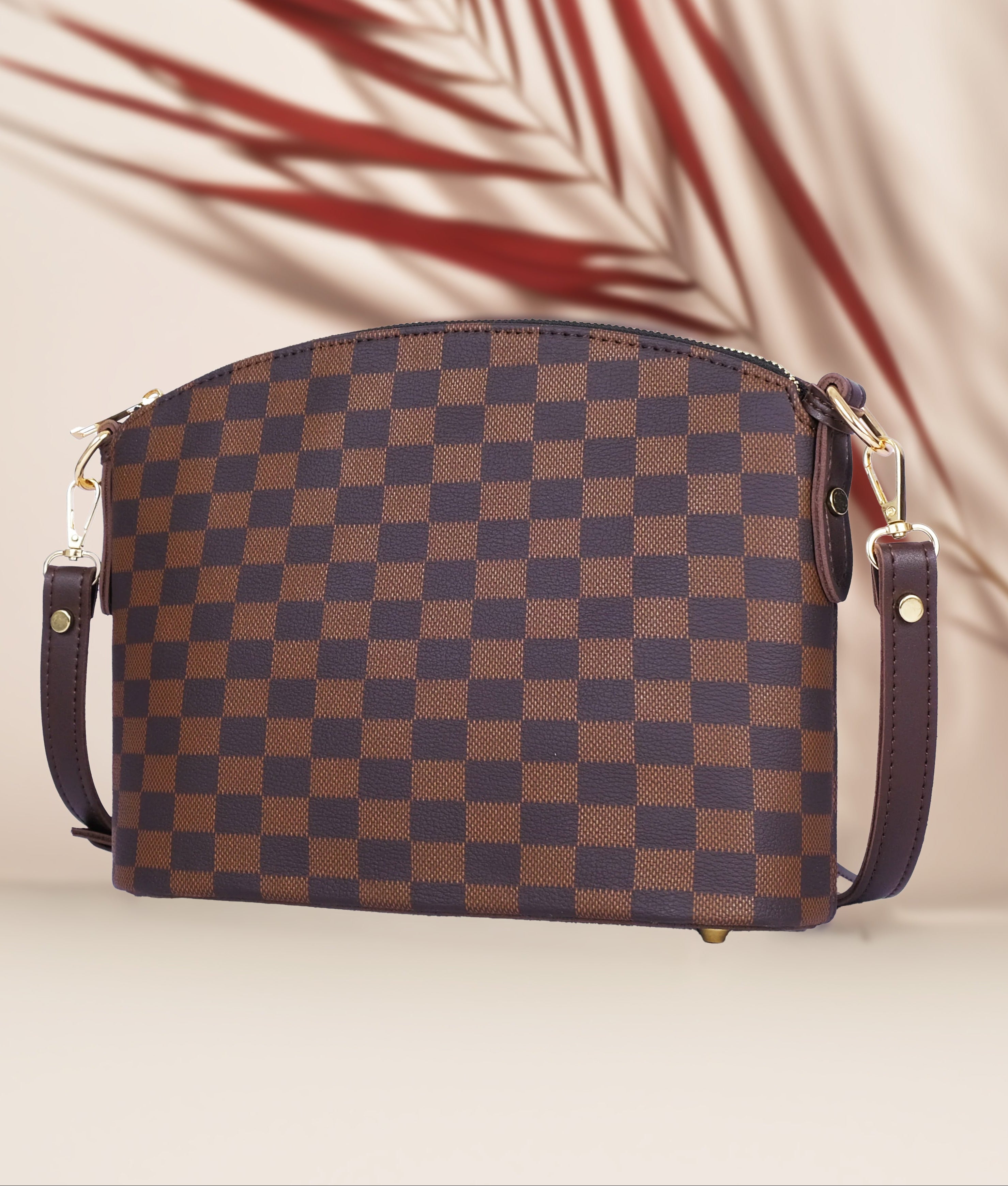 - Duo Crossbody & Tote Bag - Brown