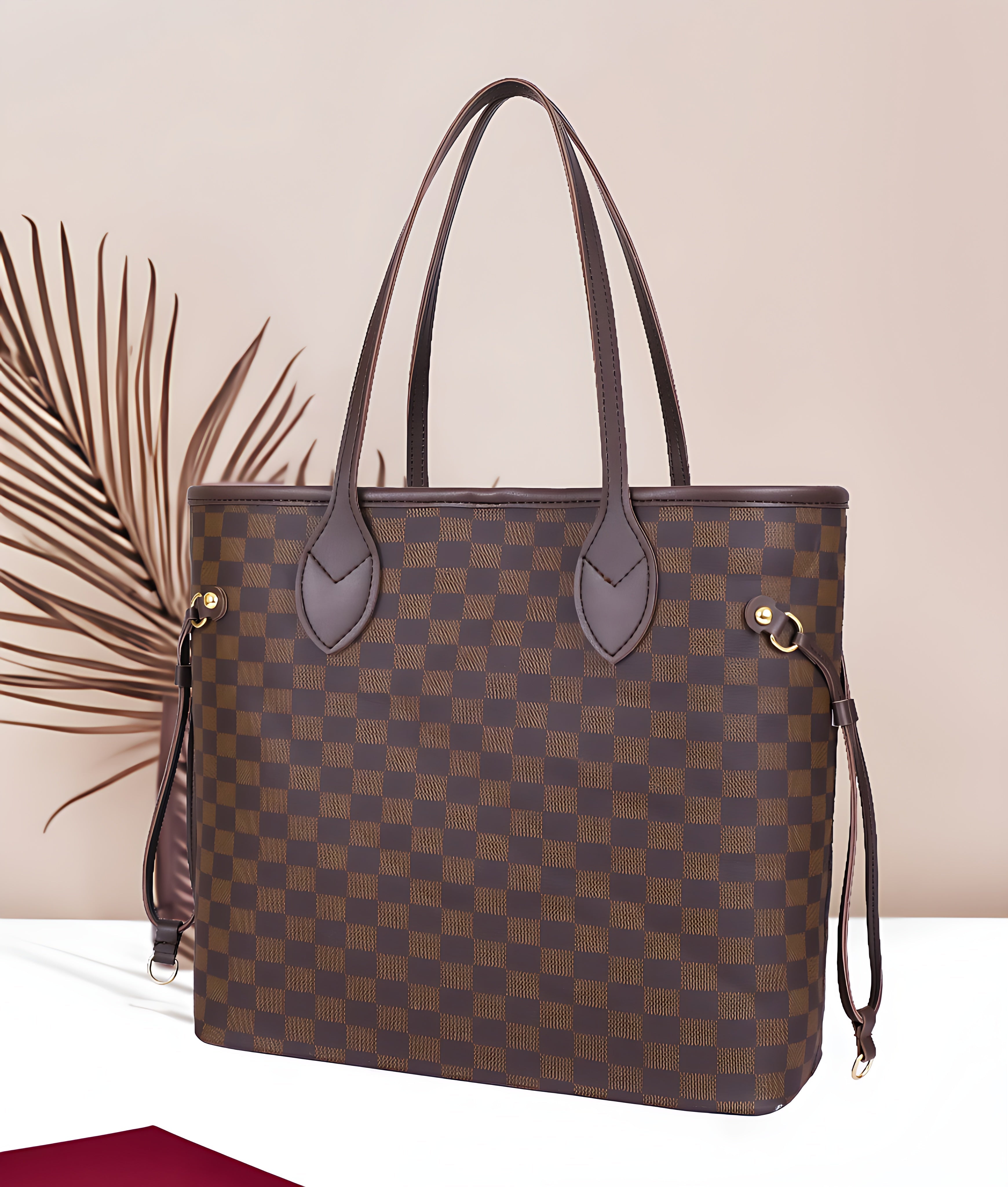 - Duo Crossbody & Tote Bag - Brown